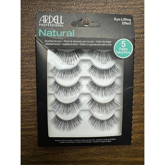 Ardell Lash Natural #105 Multipack 5PK New in Box - Picture 1 of 4